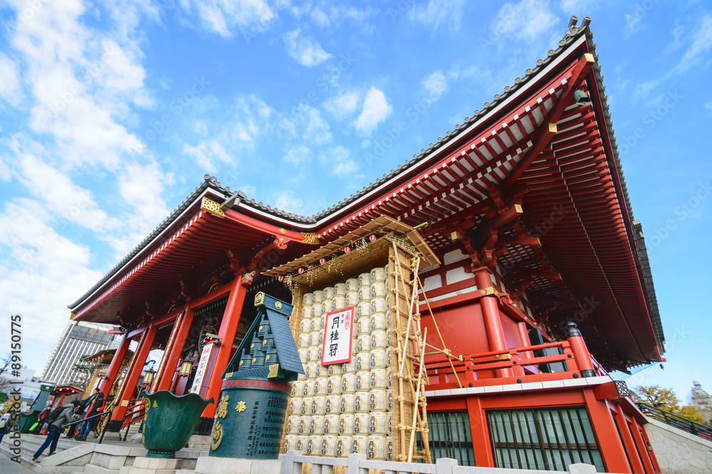  Asakusa Temple.
