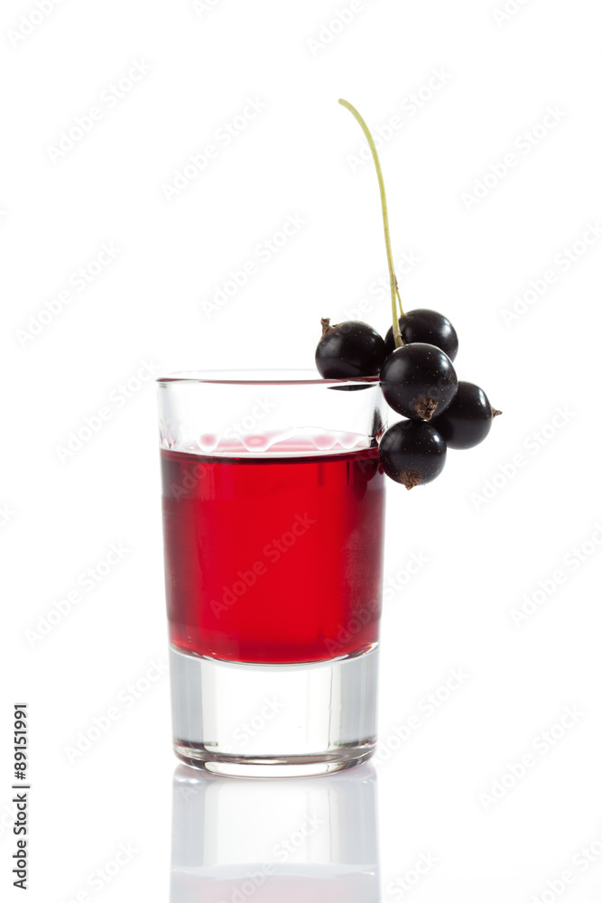 Glas Genever, Schwarze Johannisbeeren
