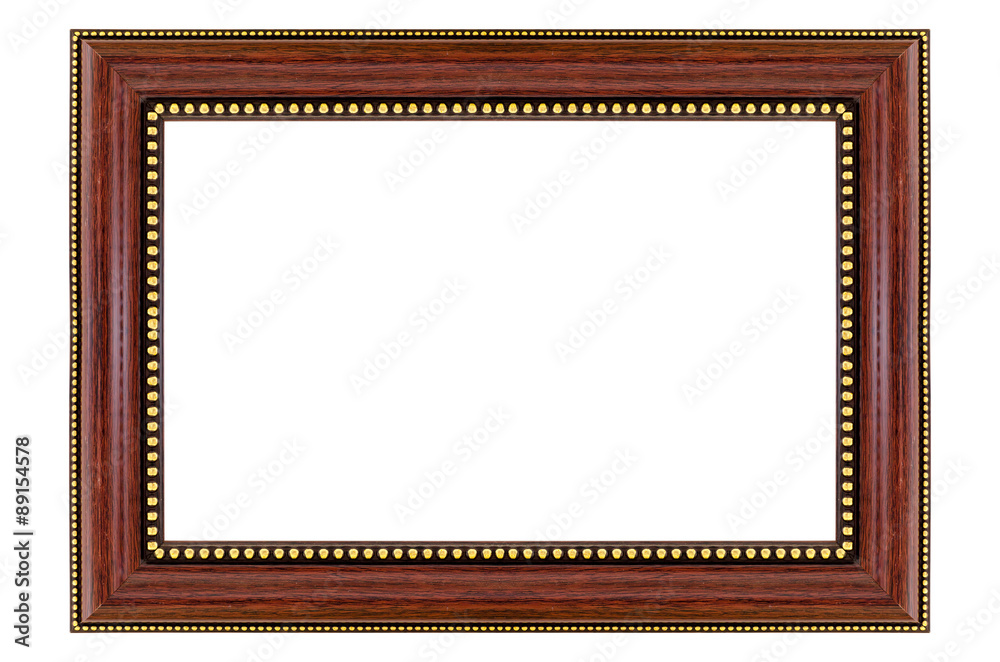 Antique Picture Frames on white isolated Antique Picture Frames on white isolated