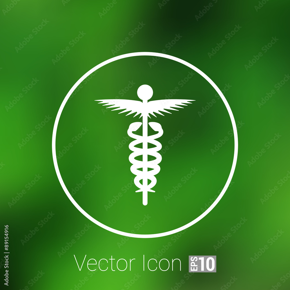medicine icon logo symbol snake caduceus doctor medicine icon logo symbol snake caduceus doctor