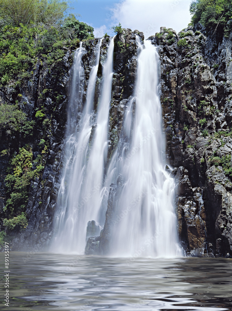 Famous Niagara falls in Reunion