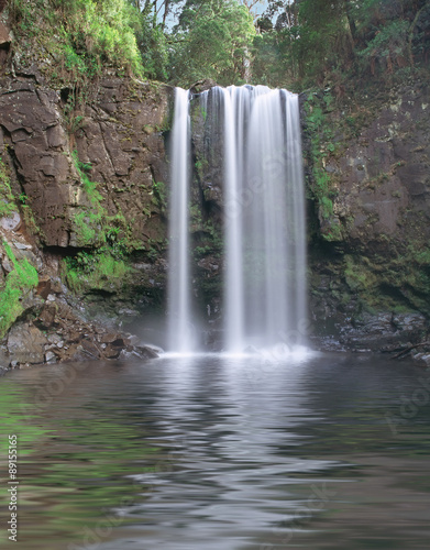 Mountain waterfall