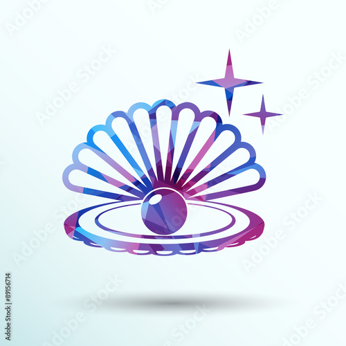 icon pearl isolated ball vector symbol element illustration