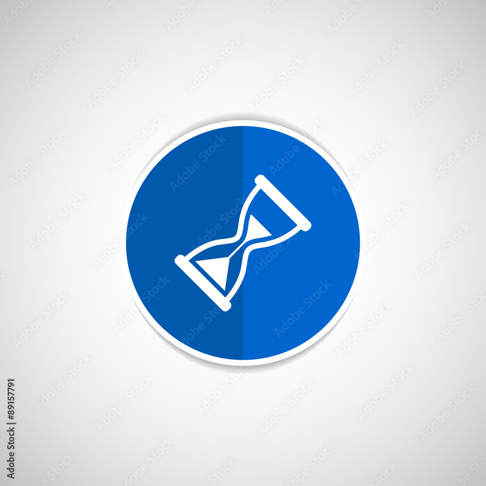 Hourglass. Vector illustration icon time watch wait clock Hourglass. Vector illustration icon time watch wait clock