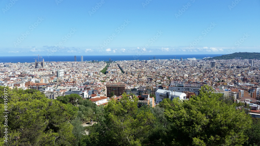 View Of Barcelona