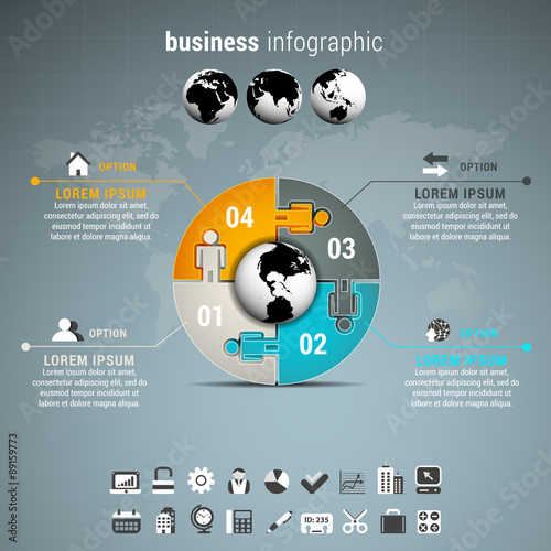 Business infographic