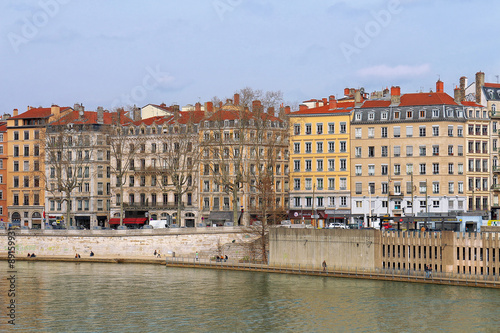 Lyon - quai de la Pêcherie