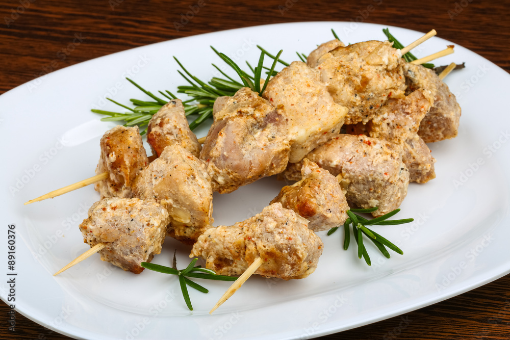 Chicken skewers Chicken skewers