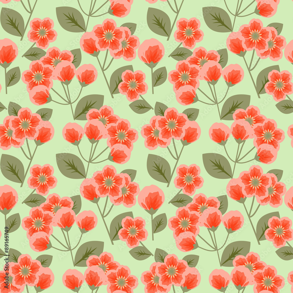 Floral pattern Floral pattern