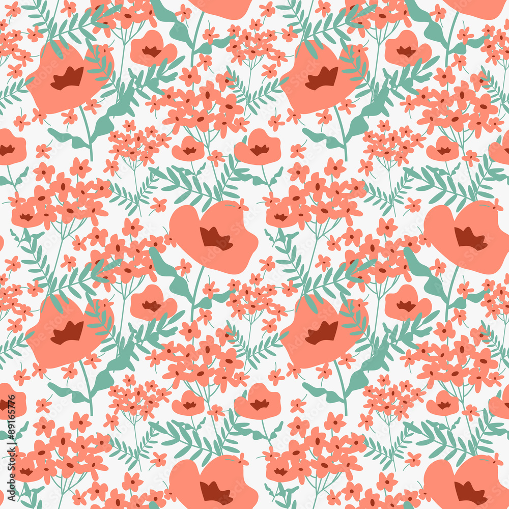 Fototapeta premium Floral pattern