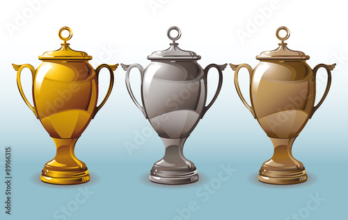 Three shining Cup 
