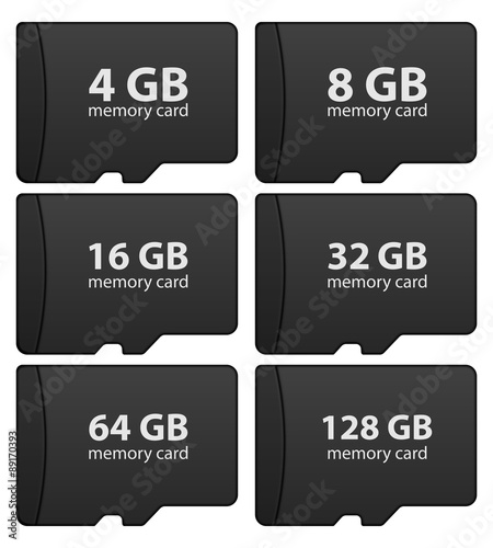Memory card set