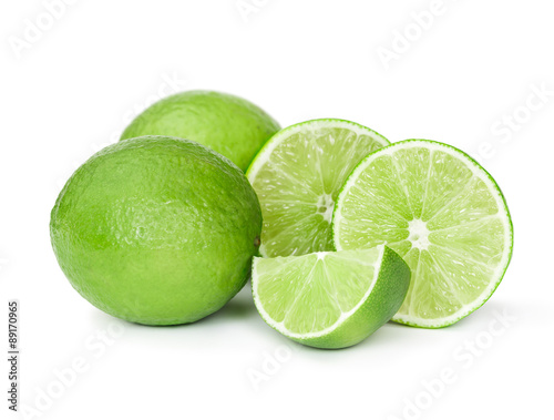 Fresh lime fruit