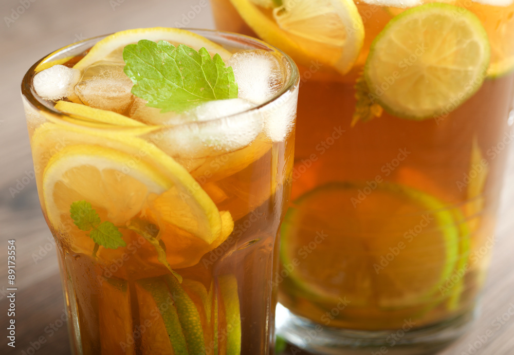 Fototapeta premium ice tea
