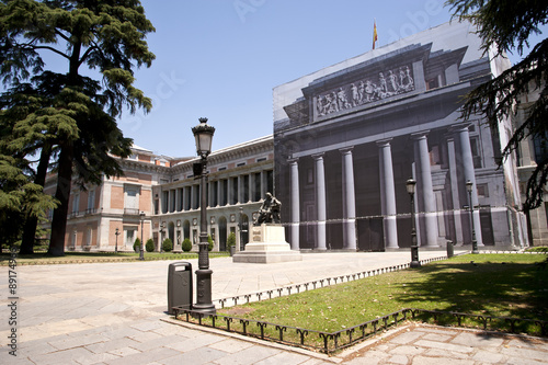 Eingang Prado Museum Madrid