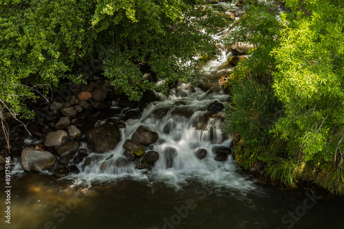 Sedona s Oak Creek on a Cloudy and Rainy Day