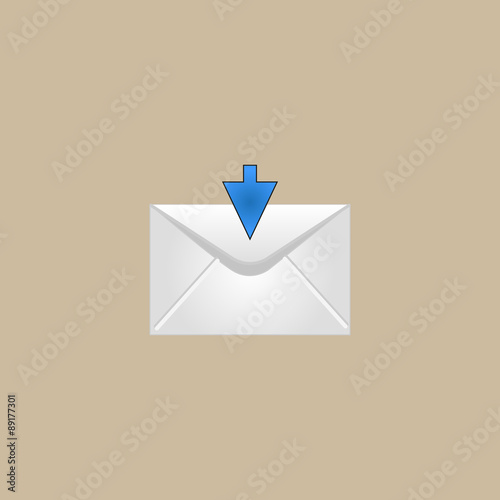 Simple mail icon
