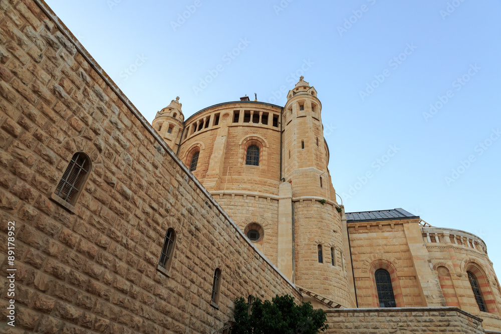 Dormition abbey in Jerusalem