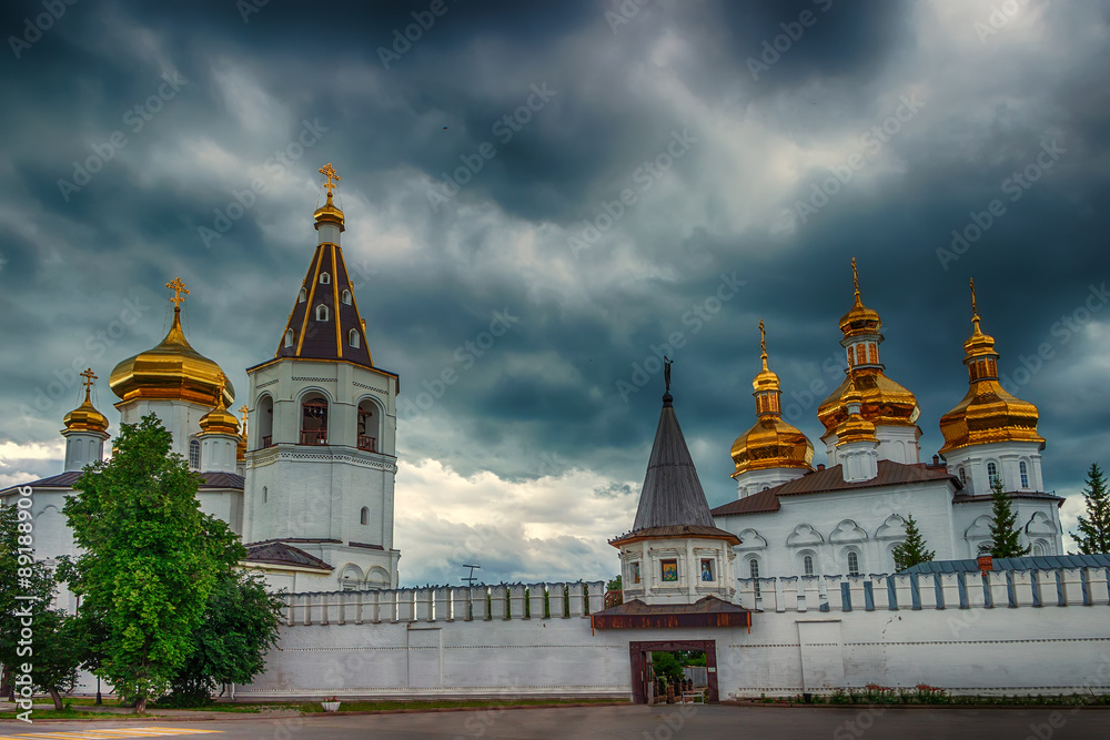 Holy Trinity monastery in Tyumen Russia
