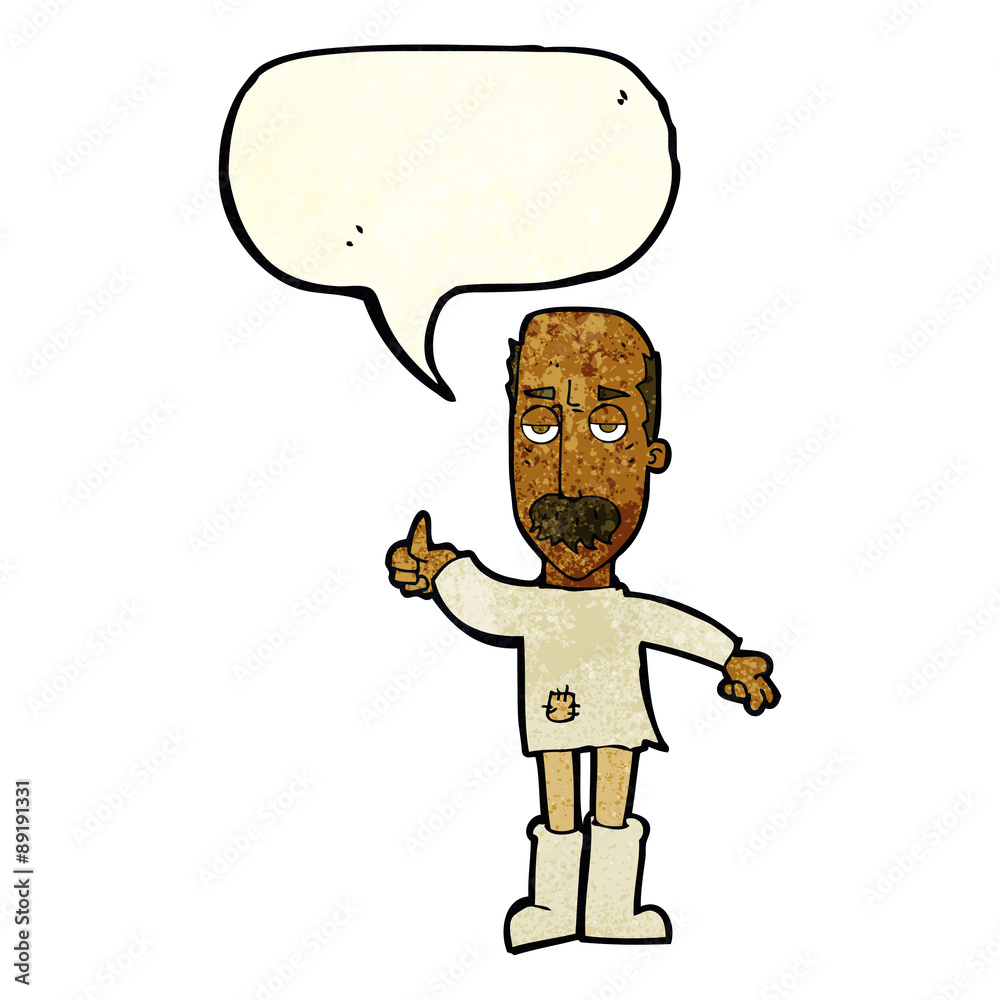 cartoon annoyed old man with speech bubble cartoon annoyed old man with speech bubble