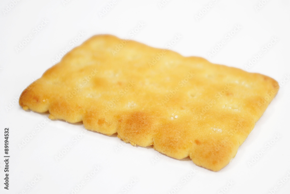 one cracker on white one cracker on white