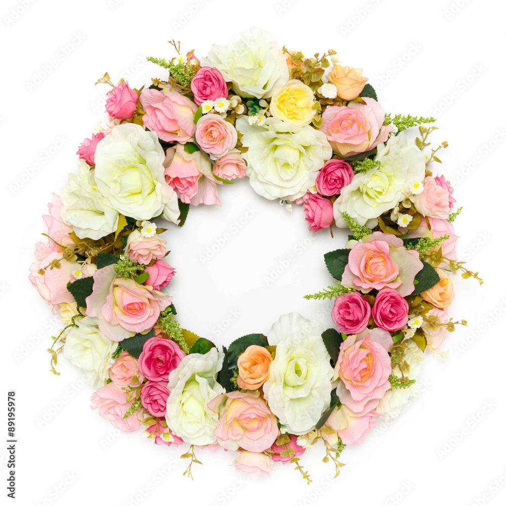Fototapeta premium Wreath of Flower