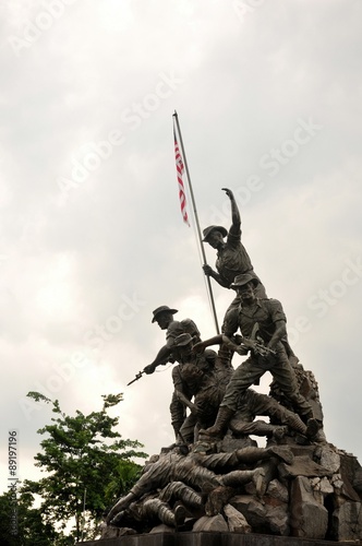 Photography National Monument in Kuala Lumpur Malaysia in memorable of World War I & II sold