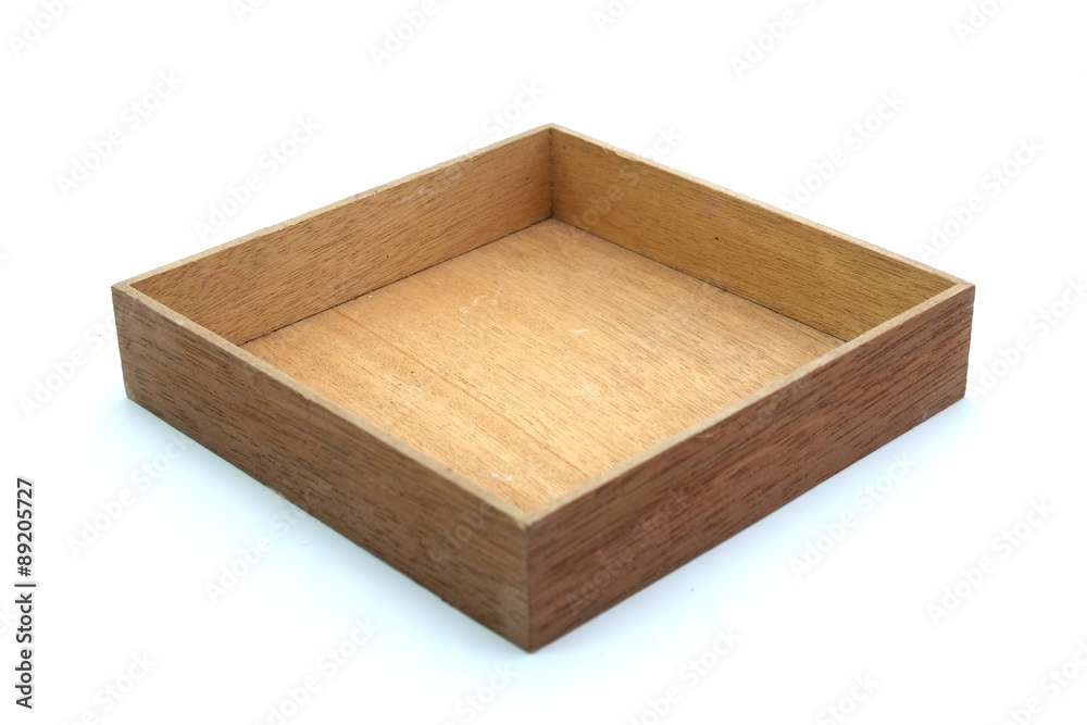 empty wooden crate isolated on white background empty wooden crate isolated on white background