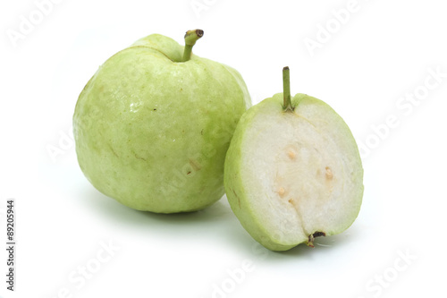 guava fruit isolated on white background
