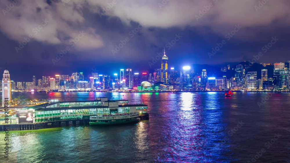 Hyperlapse video of Victoria Harbour in Hong Kong