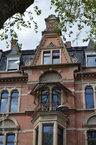 Hausfassade, Altstadt Wiesbaden