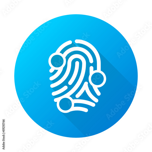 Long -Shadow Web Button