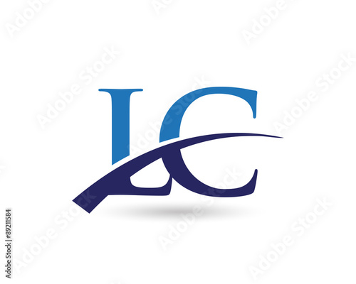 LC Logo Letter Swoosh