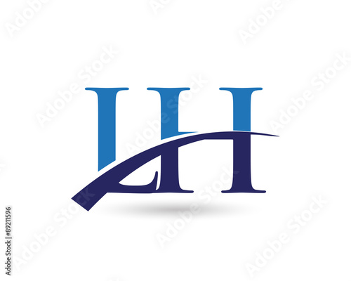 LH Logo Letter Swoosh