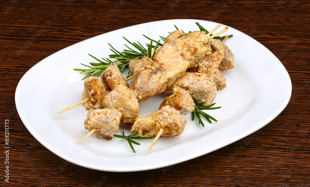 Chicken skewers Chicken skewers