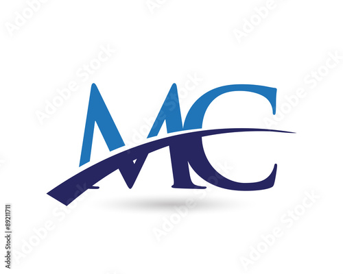 MC Logo Letter Swoosh