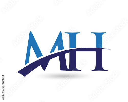 MH Logo Letter Swoosh