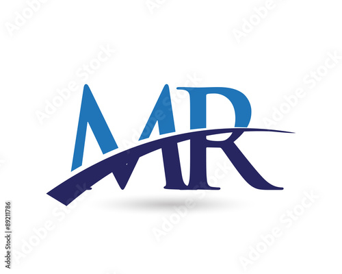 MR Logo Letter Swoosh