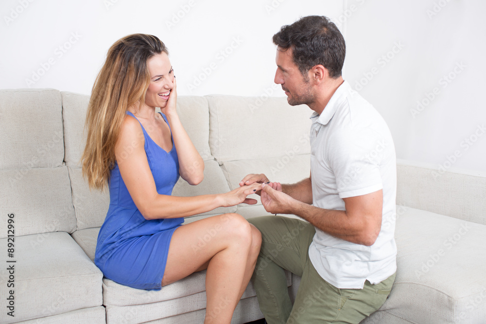 Obraz premium Verlobung