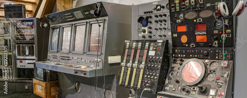 Militärische Radar und Kommunikationszentrale