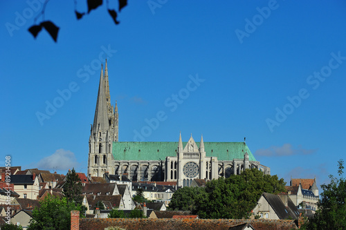 Obraz na płótnie cathédrale de Chartres