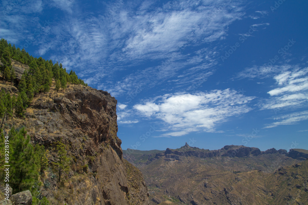 Gran Canaria, route Cruz de Tejeda - Artenara