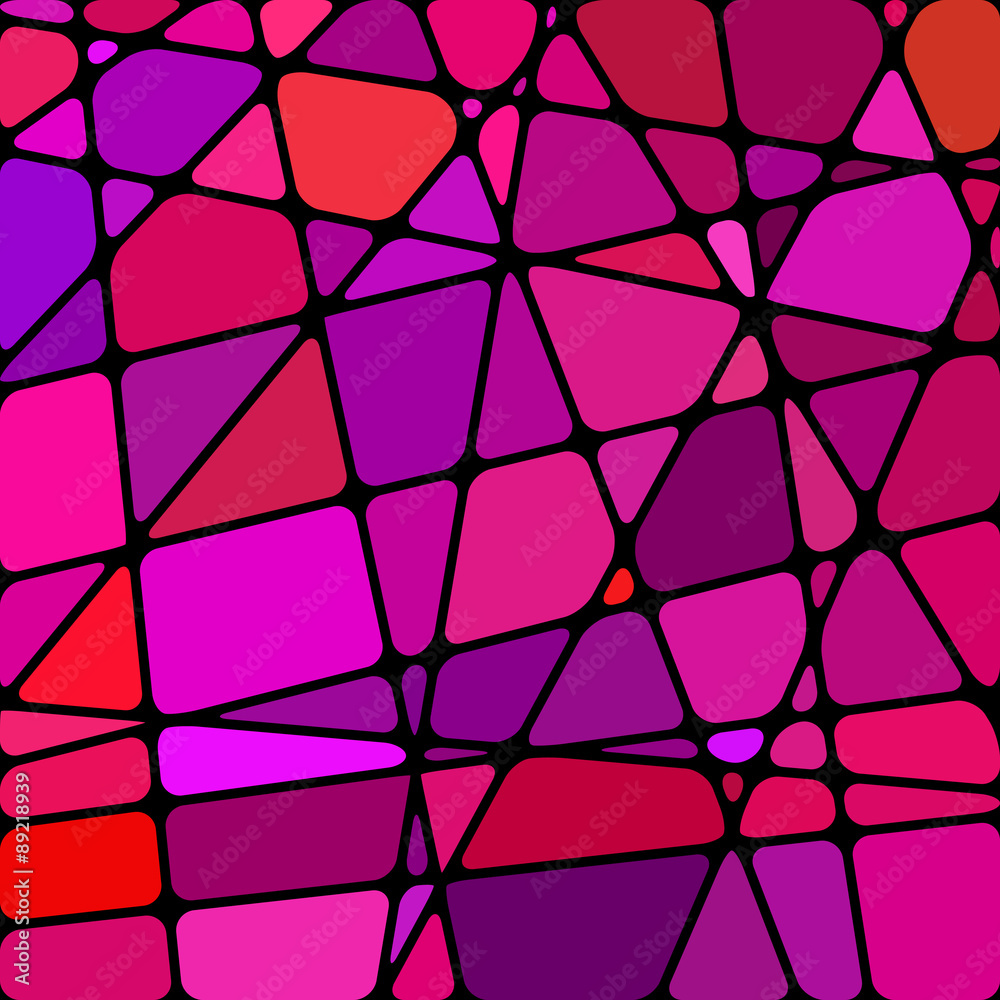 abstract vector stained-glass mosaic background abstract vector stained-glass mosaic background
