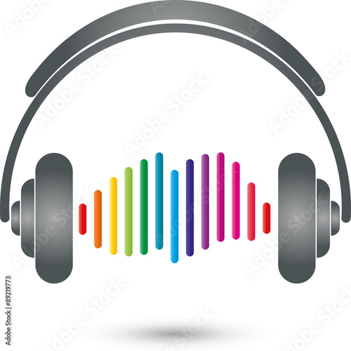 Equalizer, Kopfhörer, Musik Logo, Sound