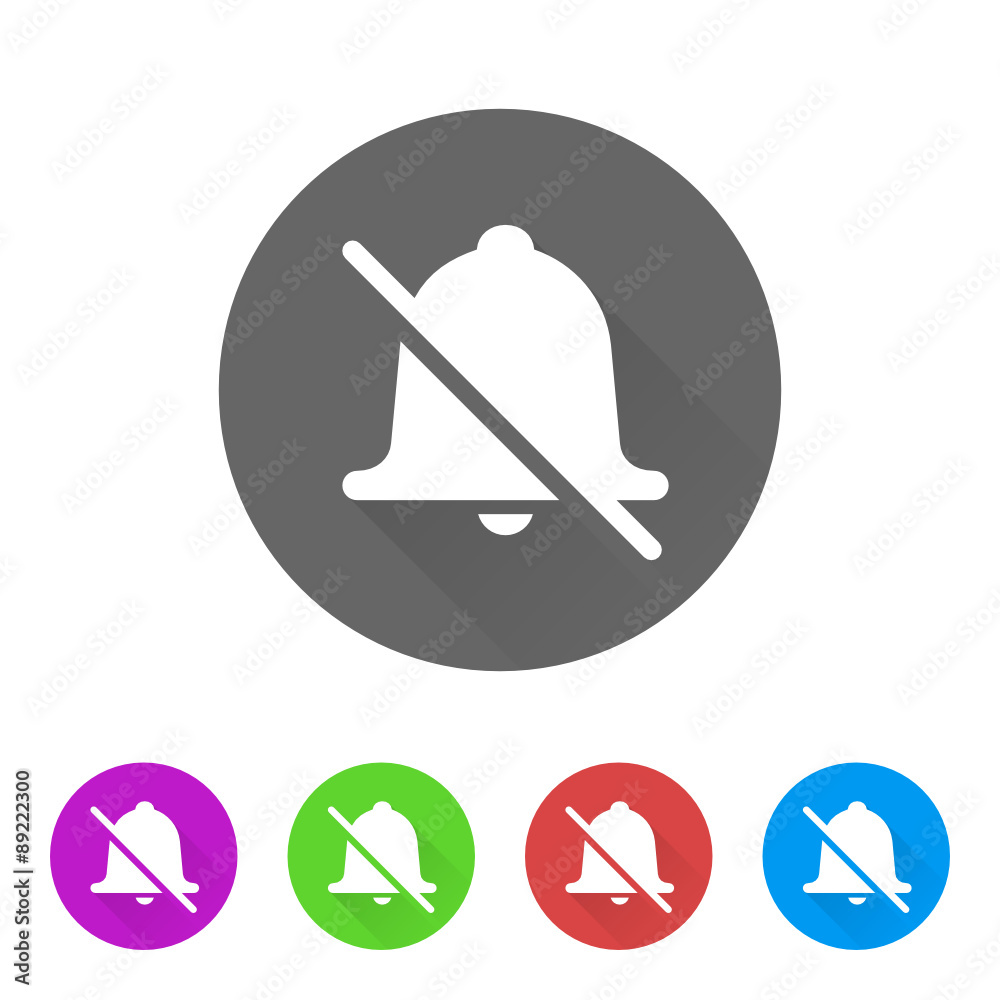 App Icon Long Shadow - 5 Colors App Icon Long Shadow - 5 Colors