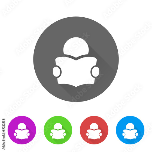 App Icon Long Shadow - 5 Colors