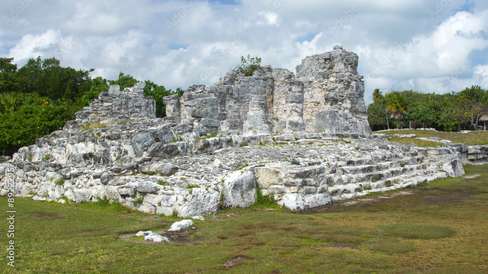 El Rey Ruins in Cancun, Mexico