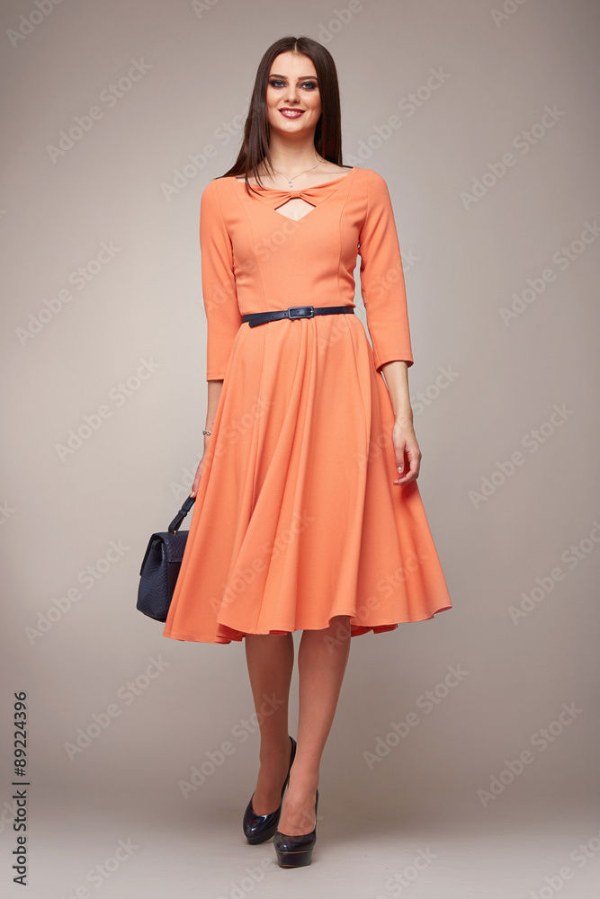 Beauty fashion clothes casual collection woman model brunette Beauty fashion clothes casual collection woman model brunette