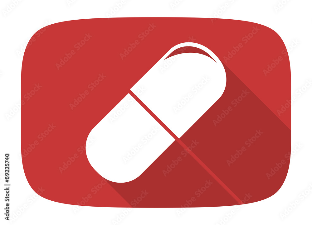 drugs flat design modern icon drugs flat design modern icon