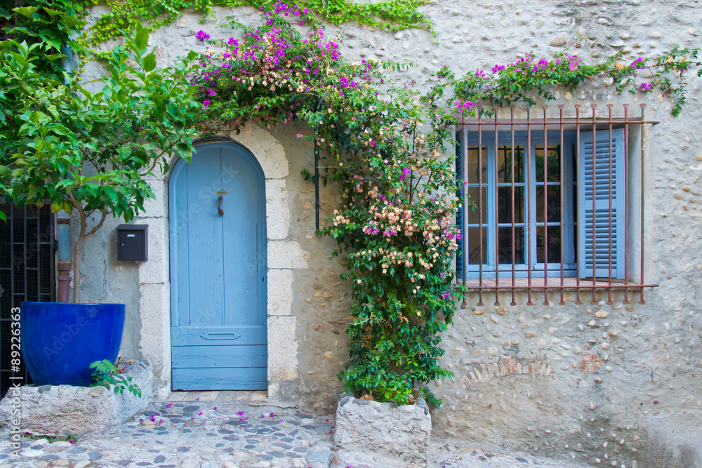 Porch in Southern France, Cagnes-sur-Mer